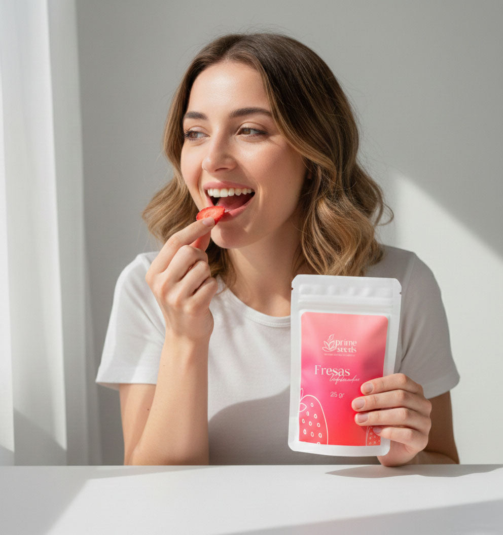 FRESAS LIOFILIZADAS