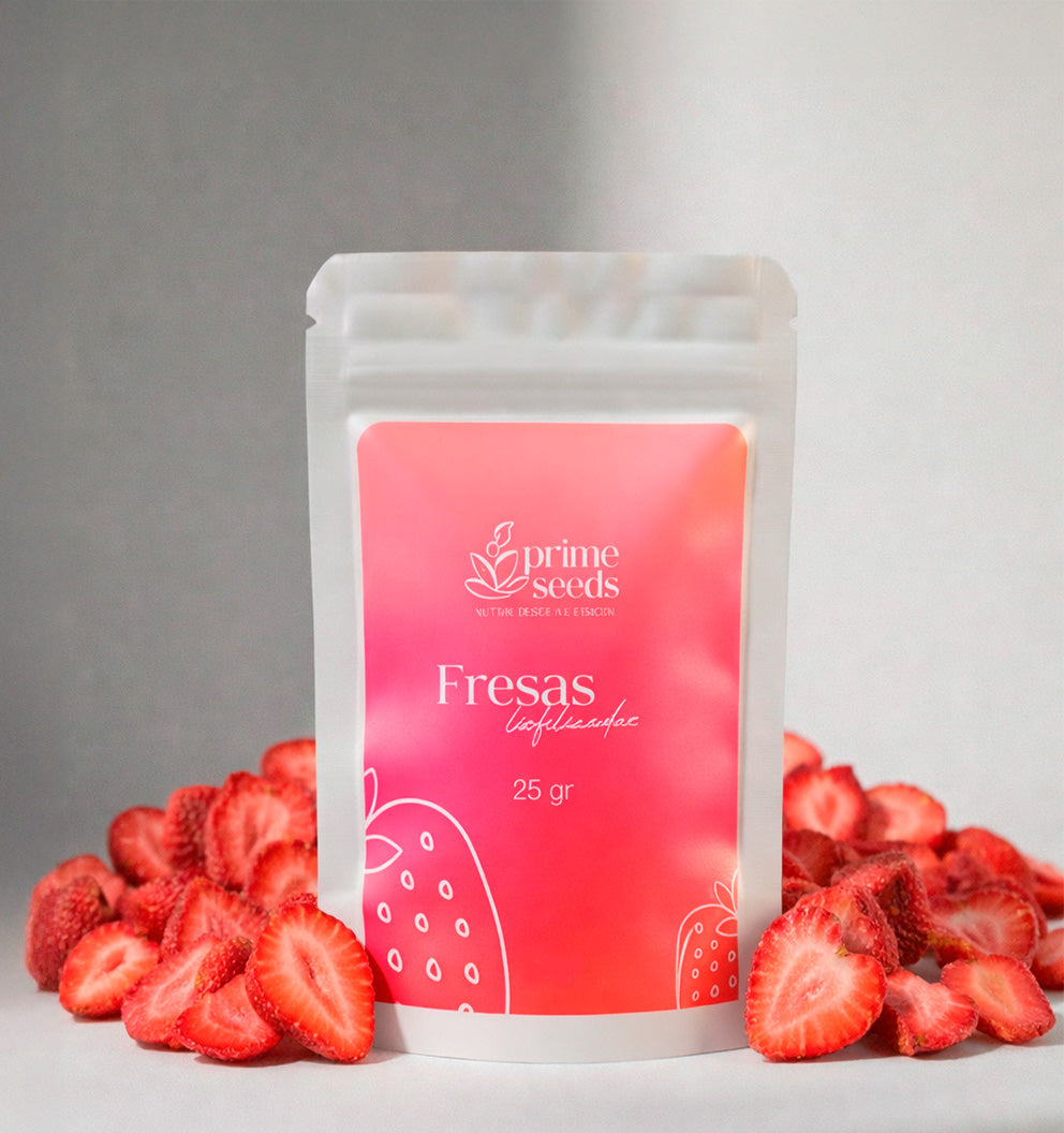 FRESAS LIOFILIZADAS