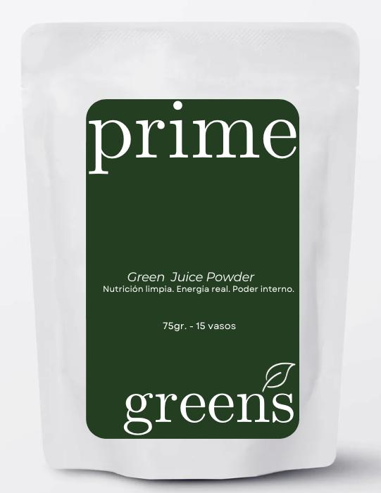 JUGO VERDE LIOFILIZADO - PRIME GREENS